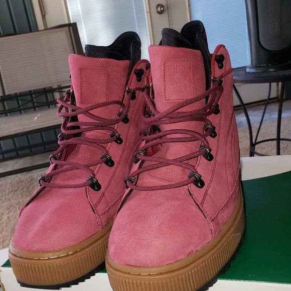 puma ren boot red